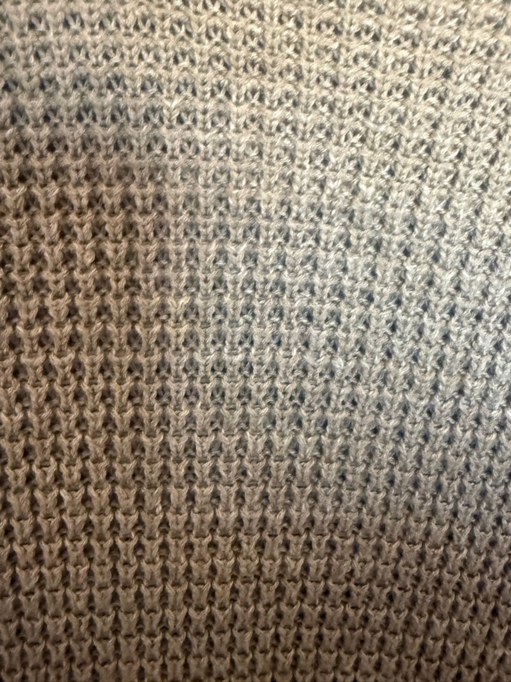 Buck Mason tan Crewneck Waffle Knit Sweater - Picture 5 of 5
